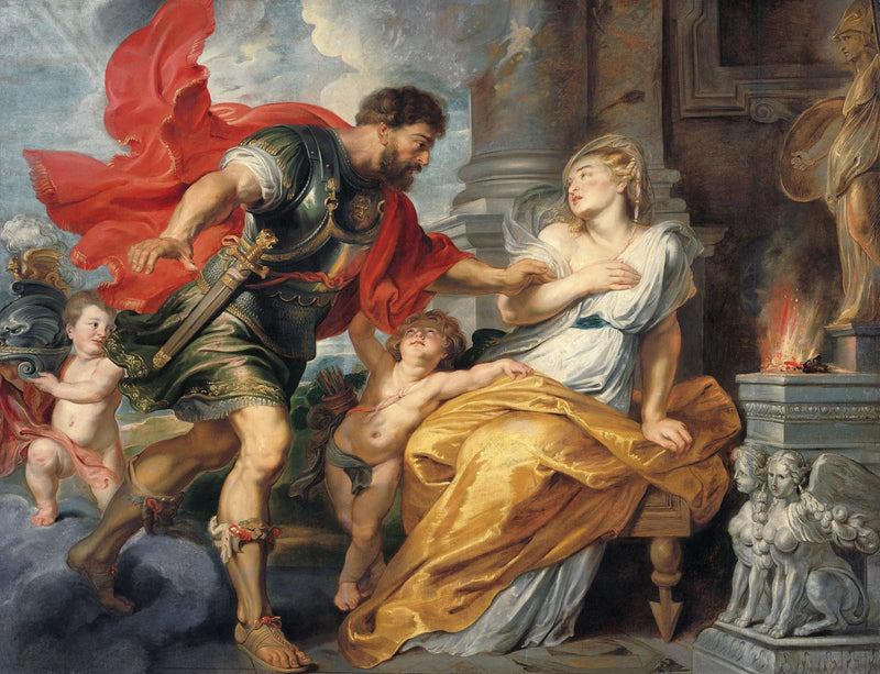 Mars og Rhéa Silvia - Peter Paul Rubens