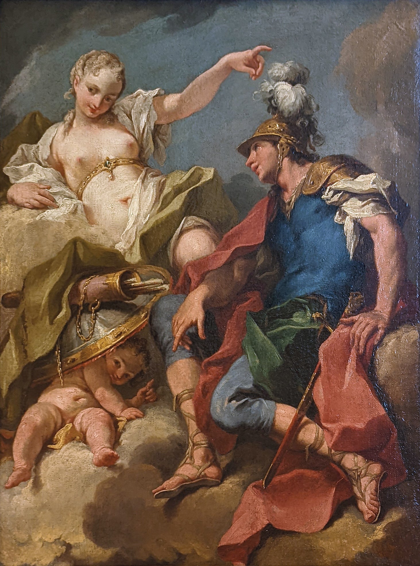 Mars et Vénus - Giovanni Battista Pittoni - Alpha Reproduction