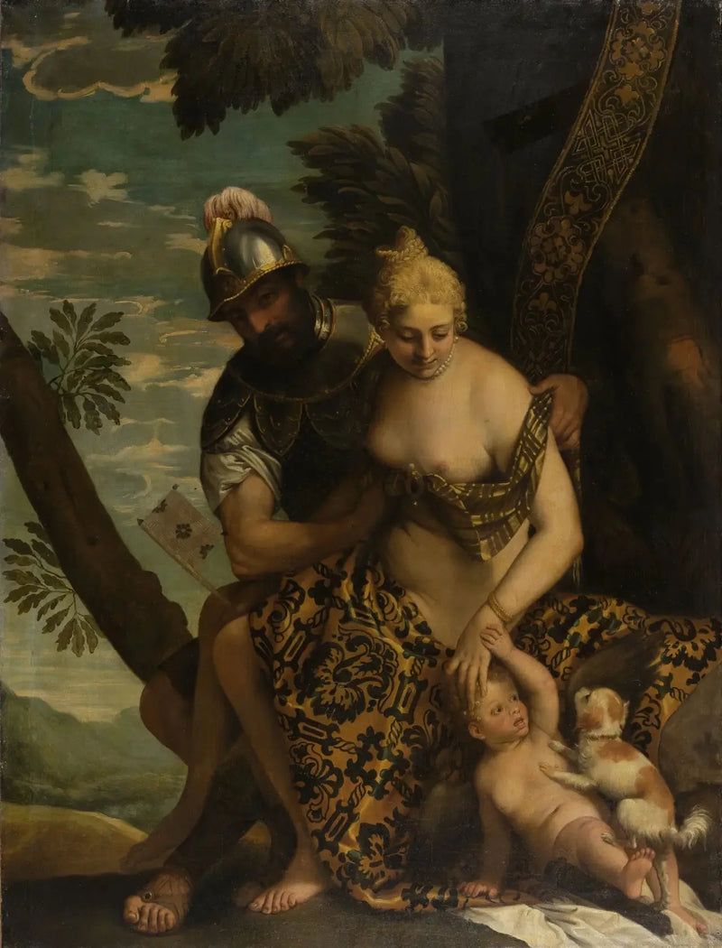 Mars og Venus - Paul Véronèse