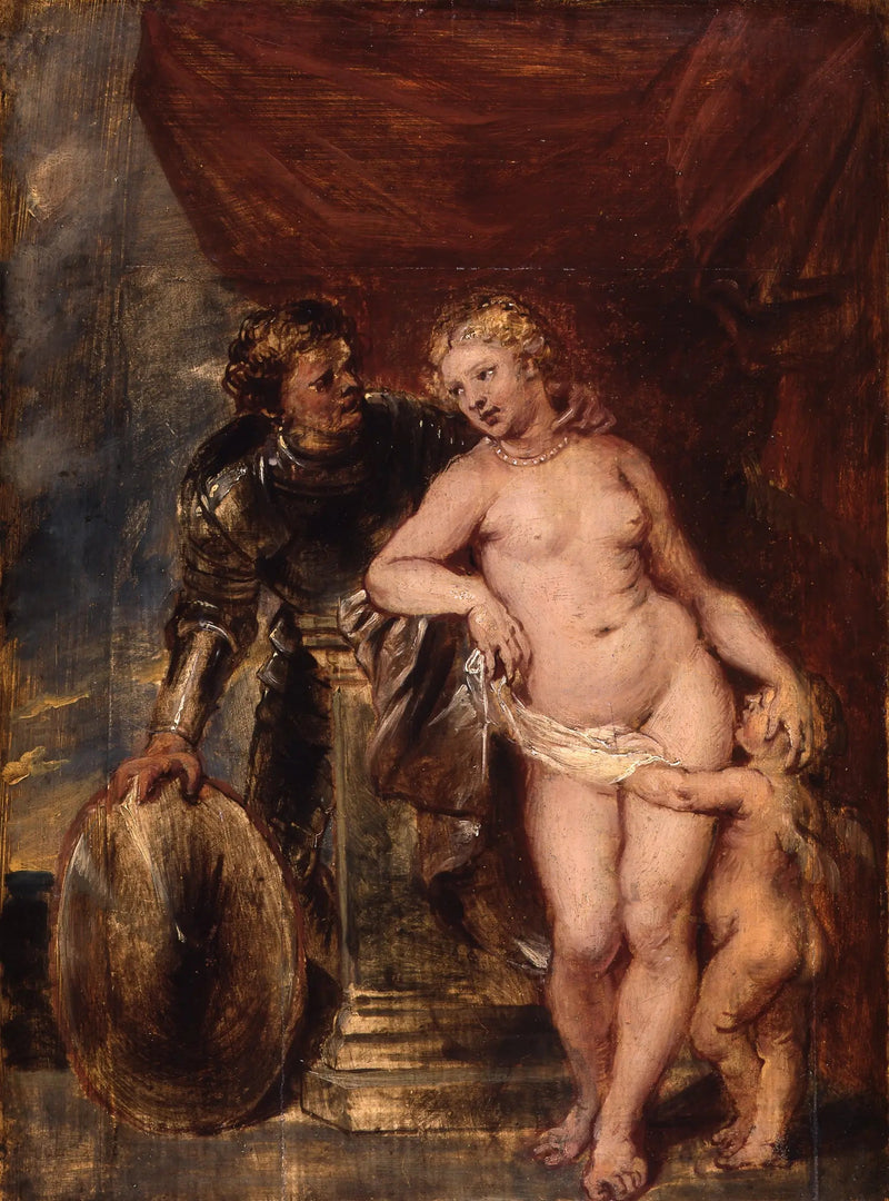 Mars, Venus og Kærlighed - Peter Paul Rubens