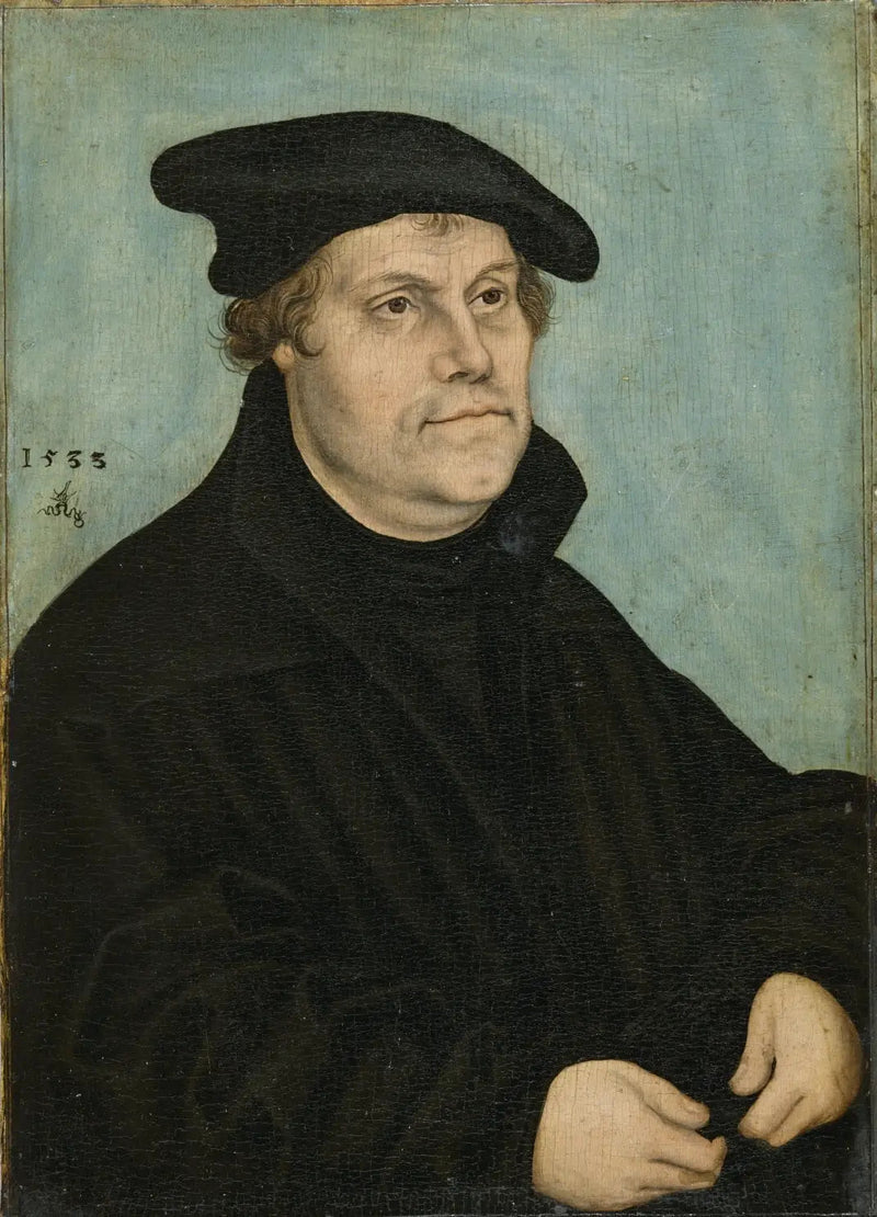 Martin Luther i en alder af 50 år - Lucas Cranach den Ældre