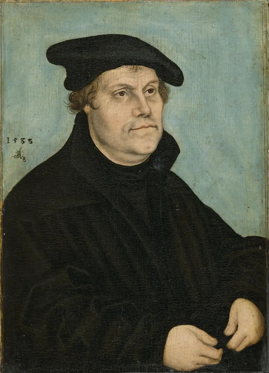 Martin Luther i en alder af 50 år - Lucas Cranach den Ældre