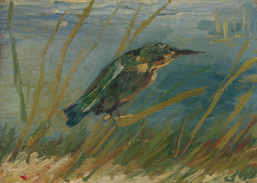 Isfugl ved vandkanten - Vincent van Gogh