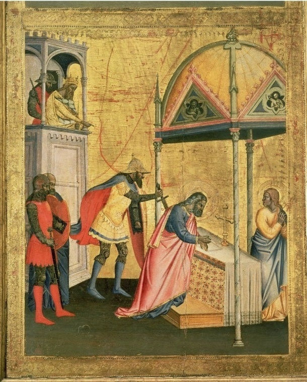 Martyrdom af Matthæus - Andrea Orcagna
