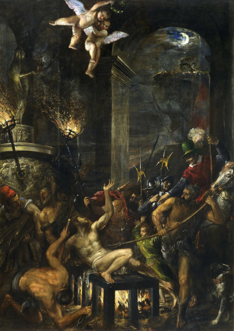Martyrdom af Sankt Laurentius - Titian