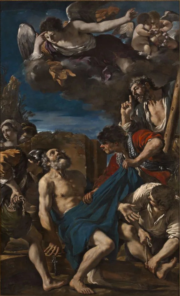 Saint Peters Martyrdom - Guercino