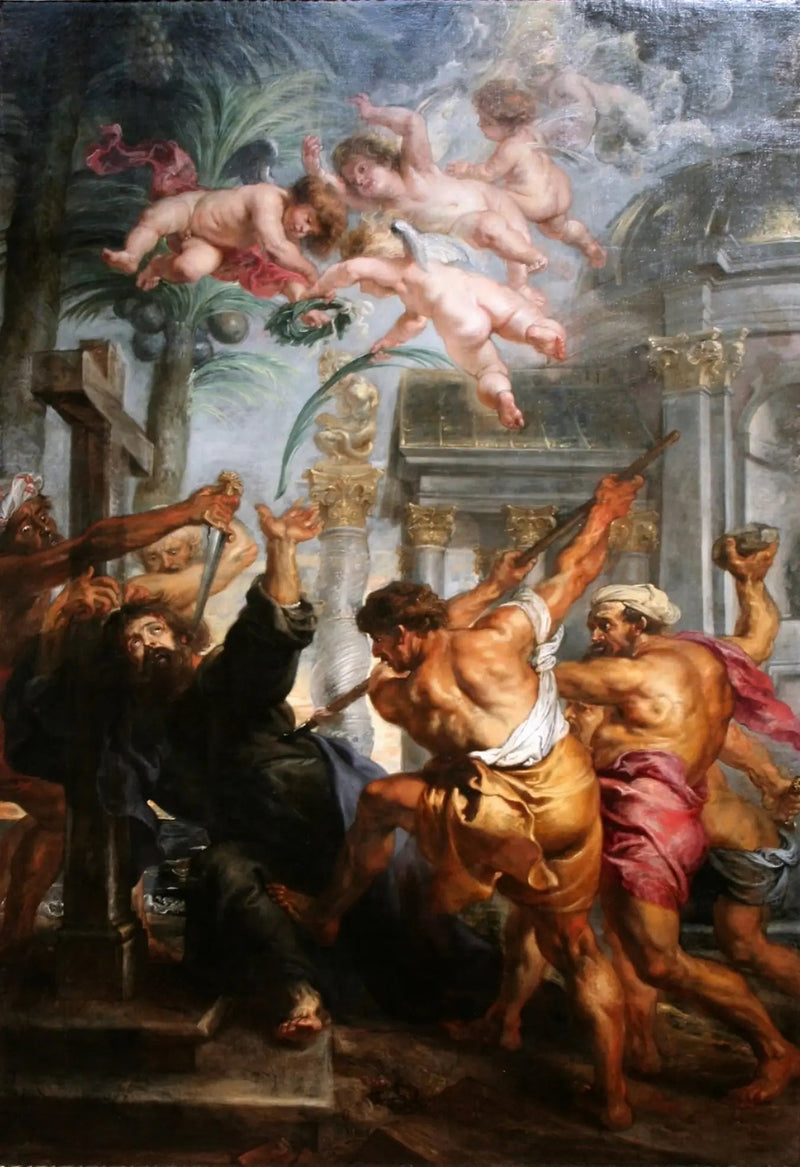 Martyrdom af Sankt Thomas - Peter Paul Rubens