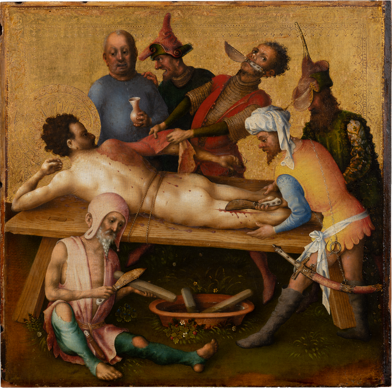 Apostlenes Martyrdød: Saint Barthélemy's martyrdom - Stefan Lochner