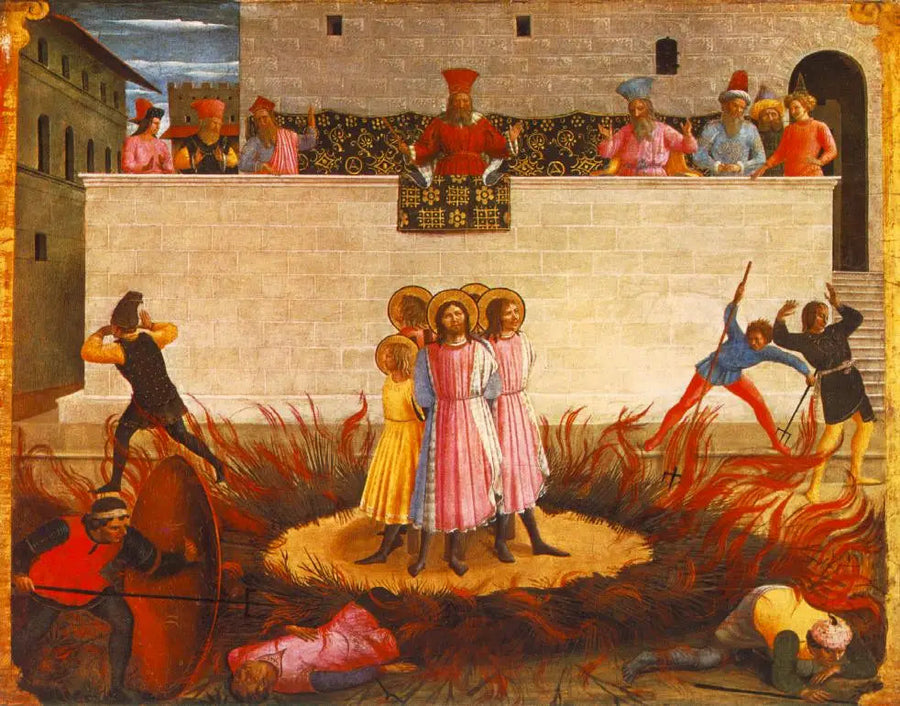 Martyrdom of Saints Cosmas and Damian - Fra Angelico