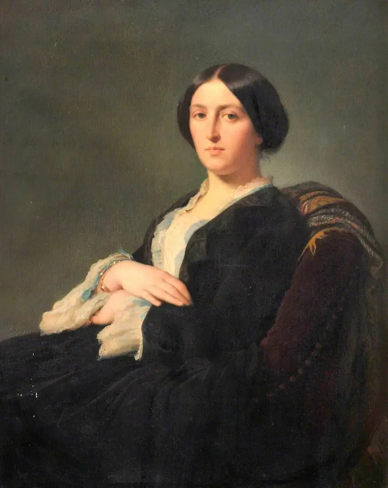 Mary Buddicom (1822-1892), født Marie Jeanne Hownam - Hippolyte Flandrin