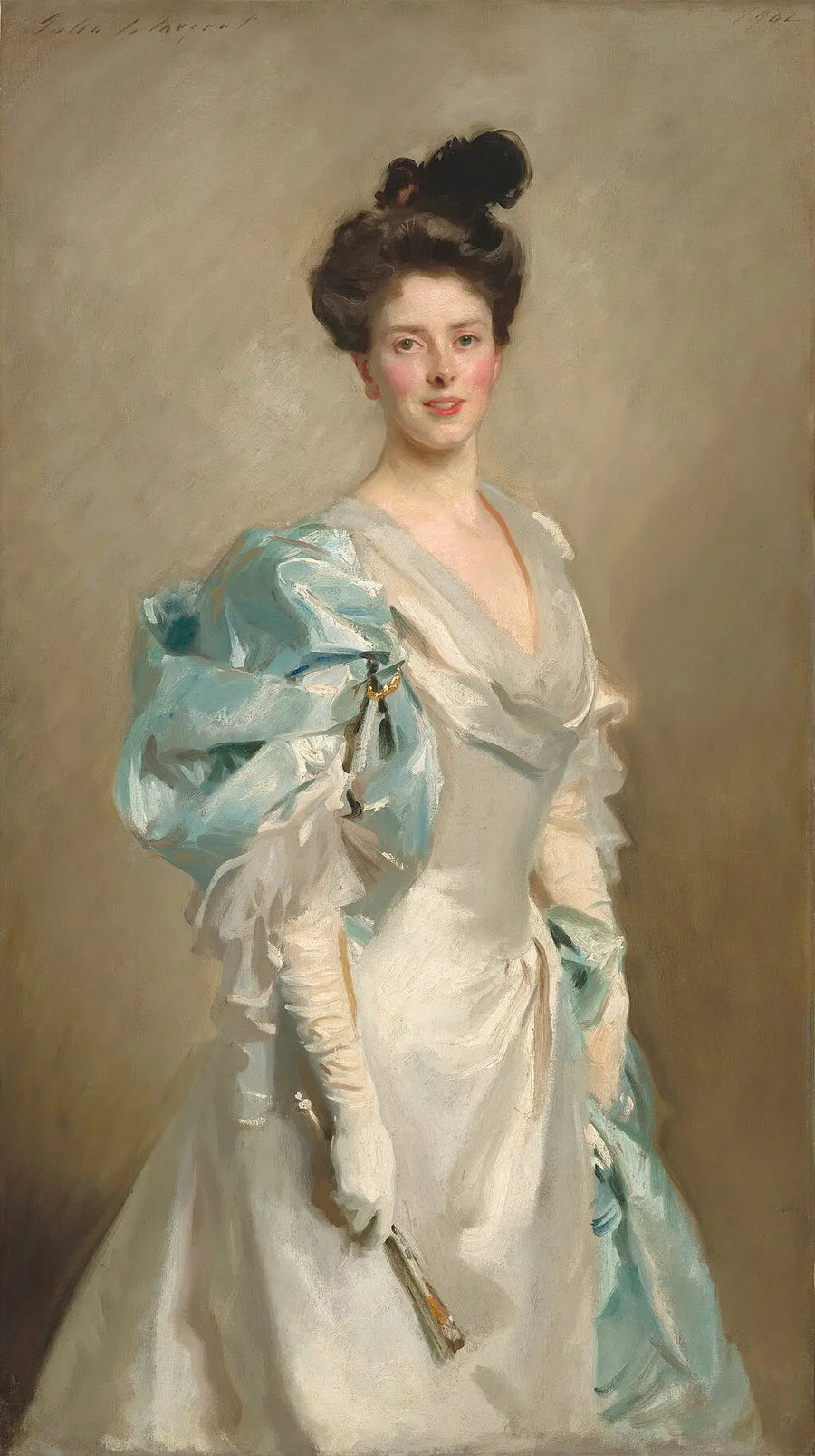 Mary Crowninshield Endicott Chamberlain (Fru Joseph Chamberlain) - John Singer Sargent