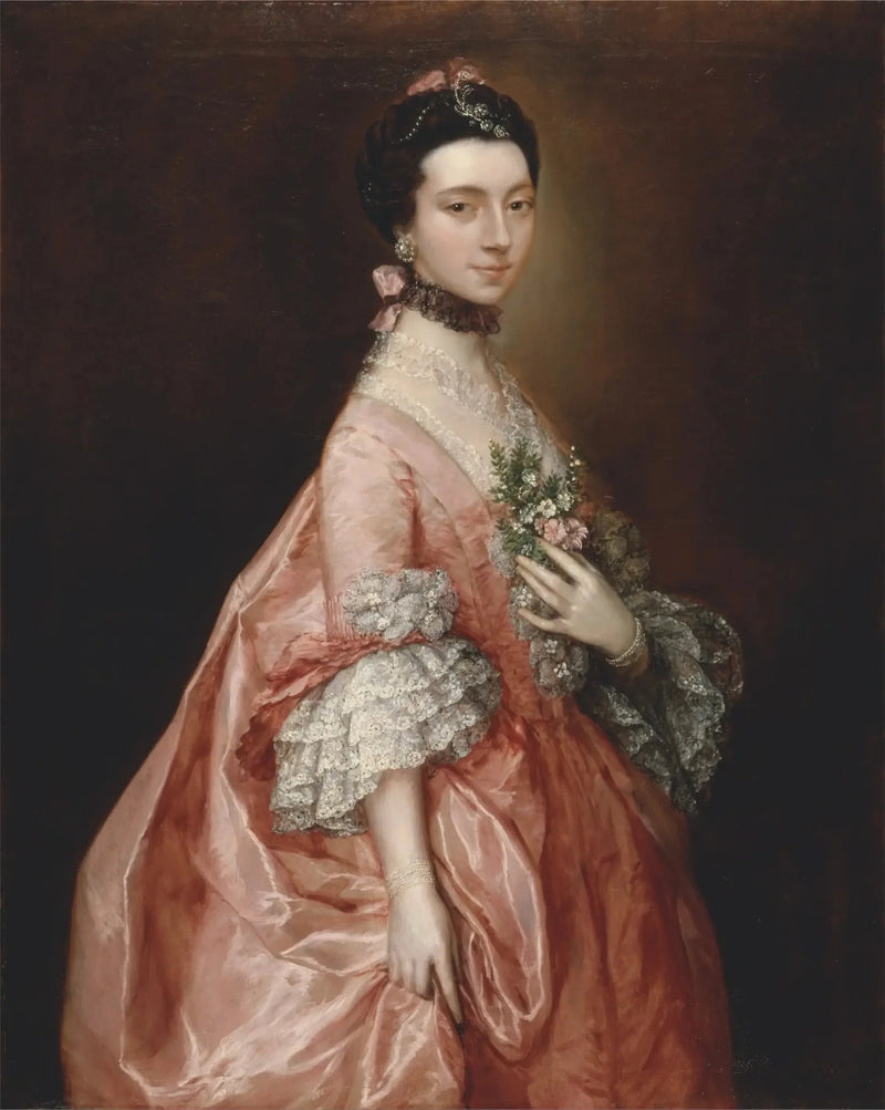 Mary Little, senere Lady Carr - Thomas Gainsborough