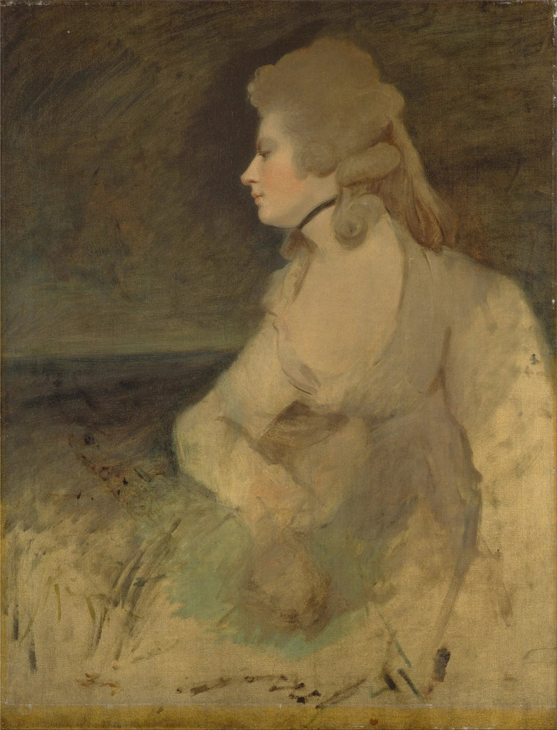 Mary Robinson (født Darby) - Joshua Reynolds