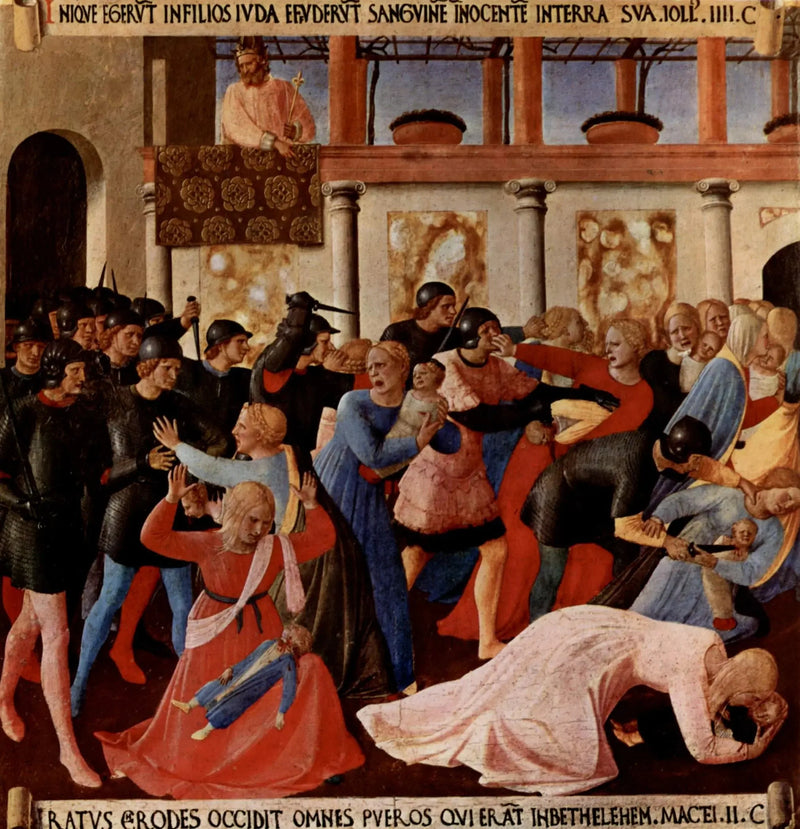 Massacre des Innocents à Bethléem - Fra Angelico