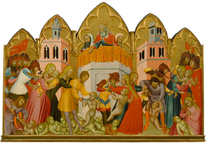 Innoçenternes Massakre - Bartolo di Fredi