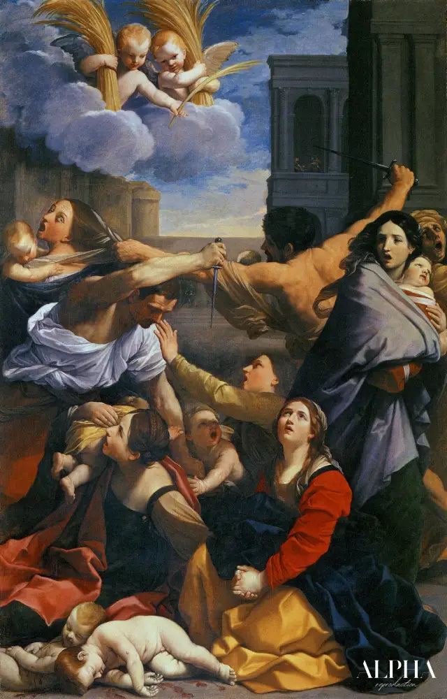 Massacre des Innocents - Guido Reni Reproductions de tableaux à la peinture à l’huile