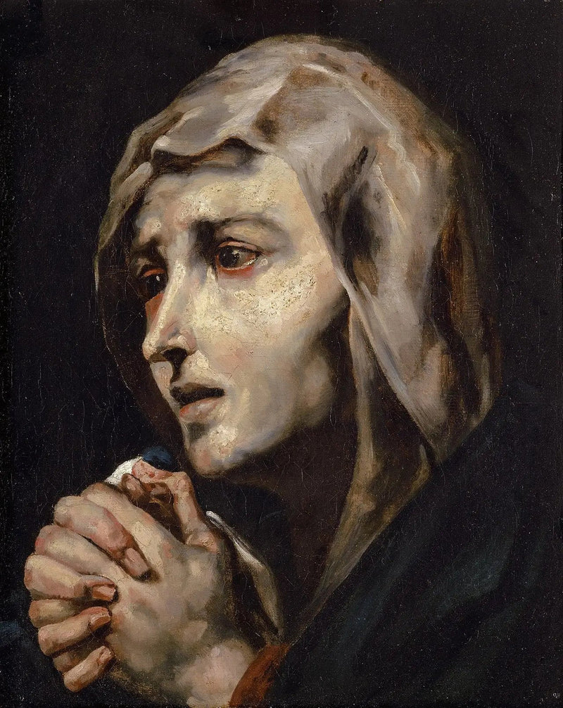 Mater dolorosa, kopi efter Ribera - Théodore Géricault