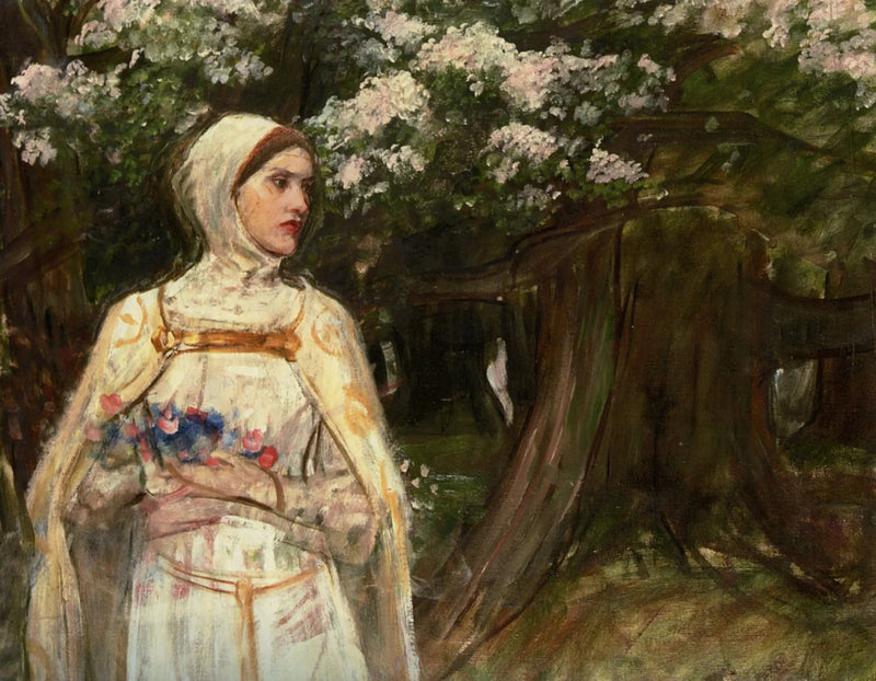 Mathilde tidligere kaldet Béatrice - John William Waterhouse
