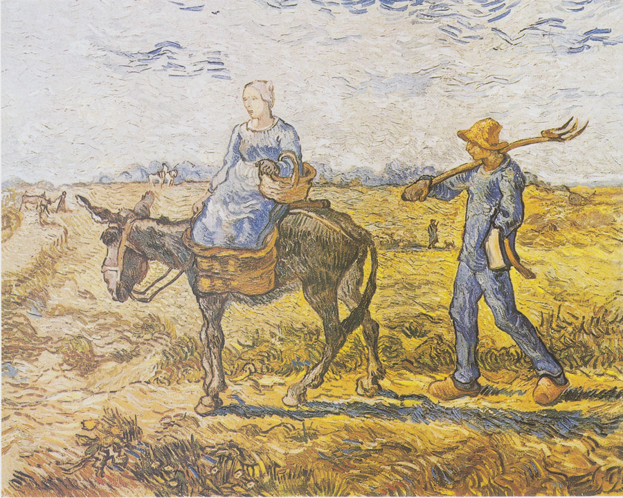 Morgen. På arbejde (efter Millet) - Vincent van Gogh