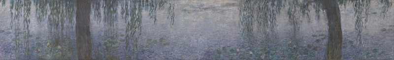 Nymphéerne - Klar Morgen med Piletræer - Claude Monet