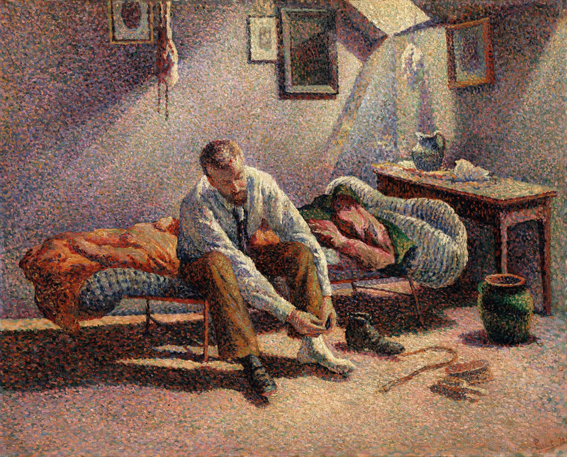 Morgen. Indendørs - Maximilien Luce