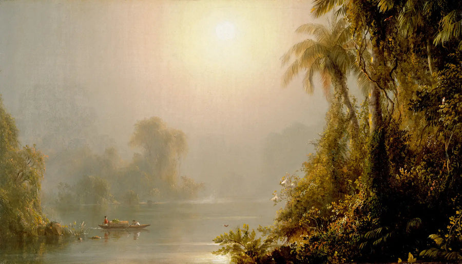 Morgen under tropikerne - Frederic Edwin Church