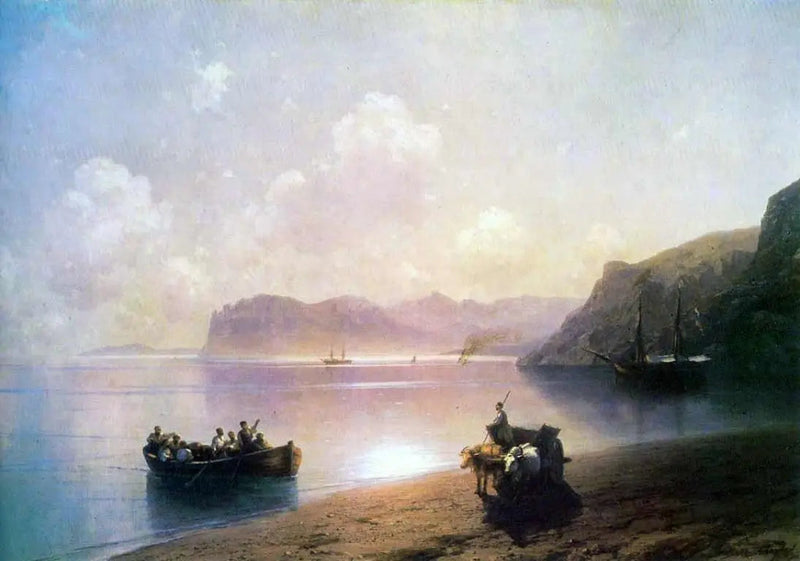Morgen på havet - Ivan Aïvazovski