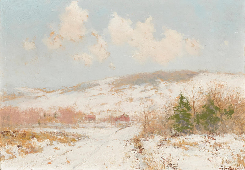 Vintermorgen, Sullivan County, New York - Julian Onderdonk
