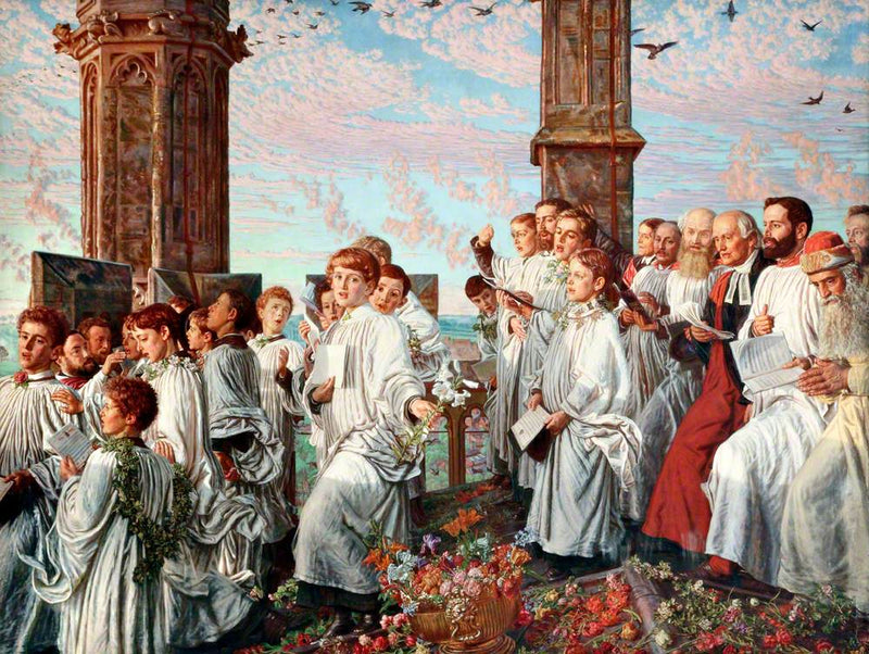 Majmorgen på Madeleine-tårnet - William Holman Hunt