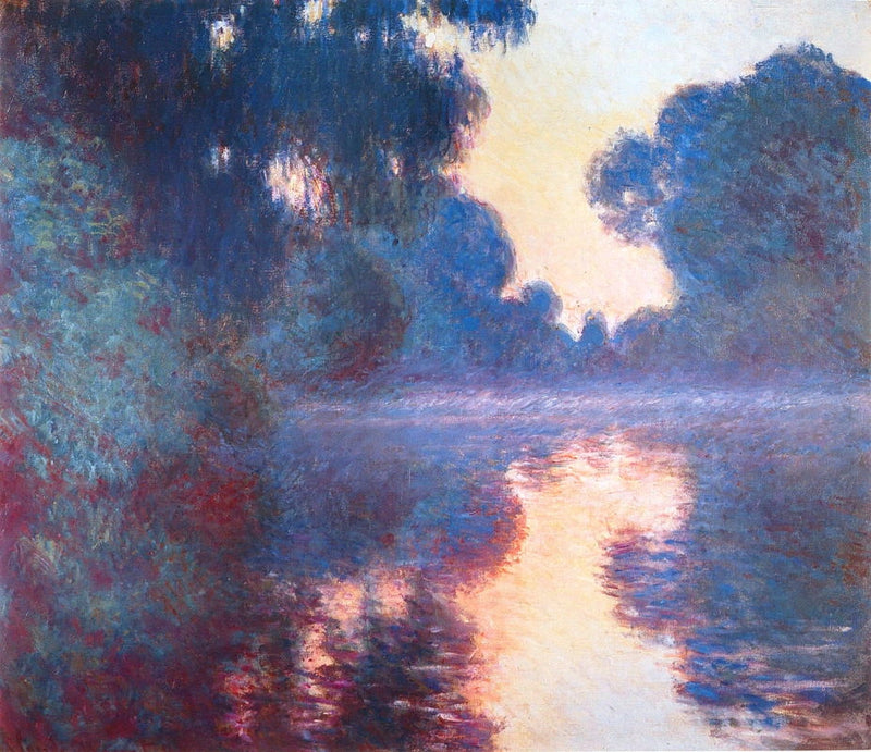 Morgen på Seinen, Hiroshima W1479 - Claude Monet