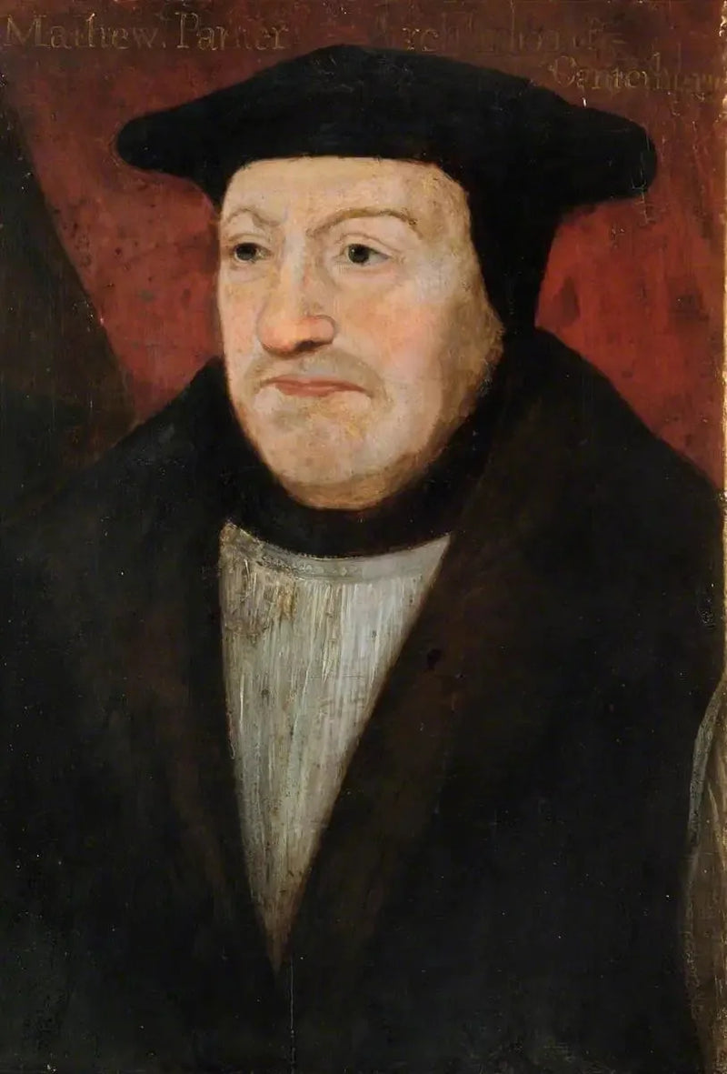 Matthew Parker (1504–1575), ærkebiskop af Canterbury - Hans Holbein den Yngre