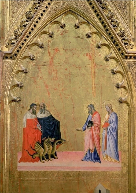 Matthew Quelling Drage - Andrea Orcagna