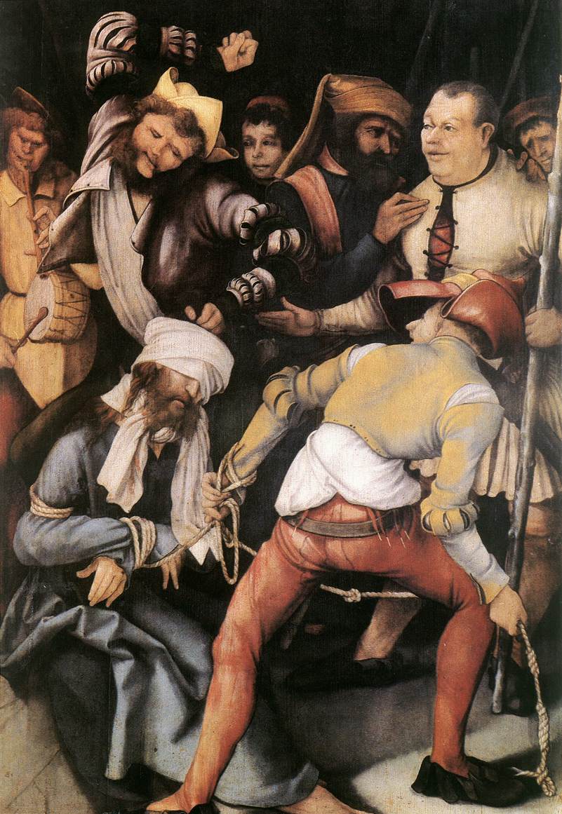 Les Outrages au Christ - Matthias Grünewald
