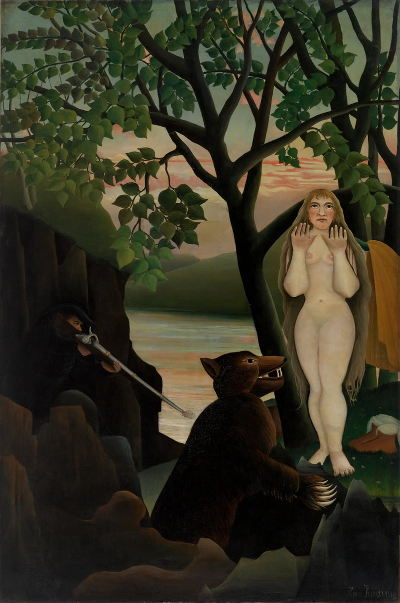 Dårlig overraskelse - Henri Rousseau