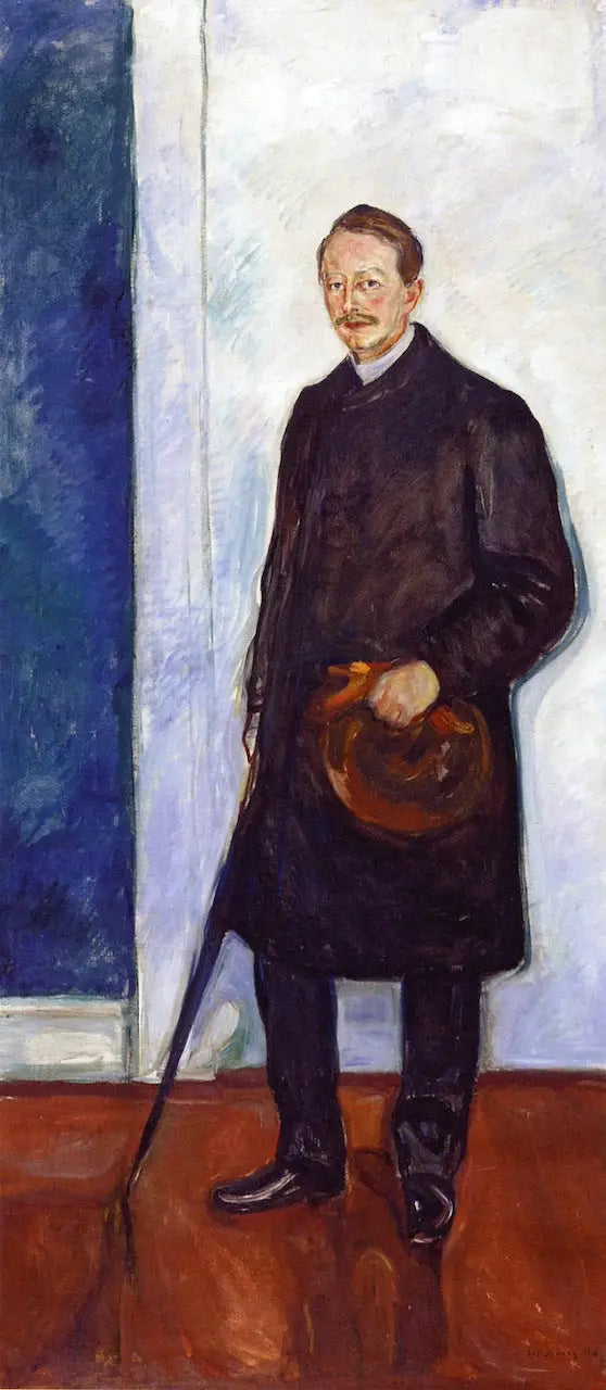 Max Linde - Edvard Munch image 1 reproduction de peinture à l’huile