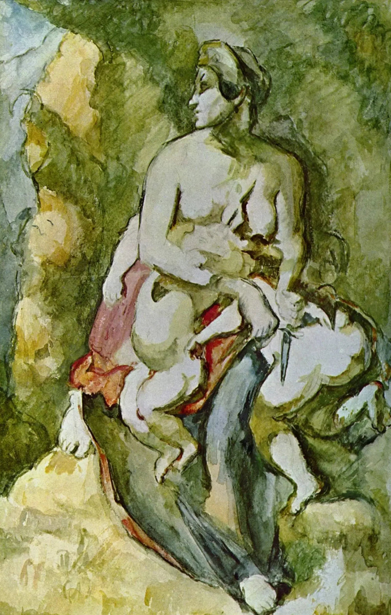 Medea, efter Delacroix - Paul Cézanne