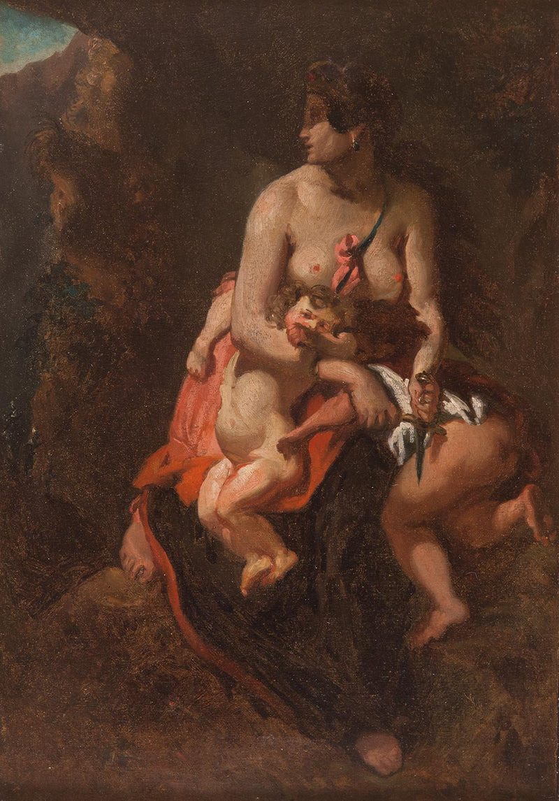 Medée rasende - Théodore Chassériau