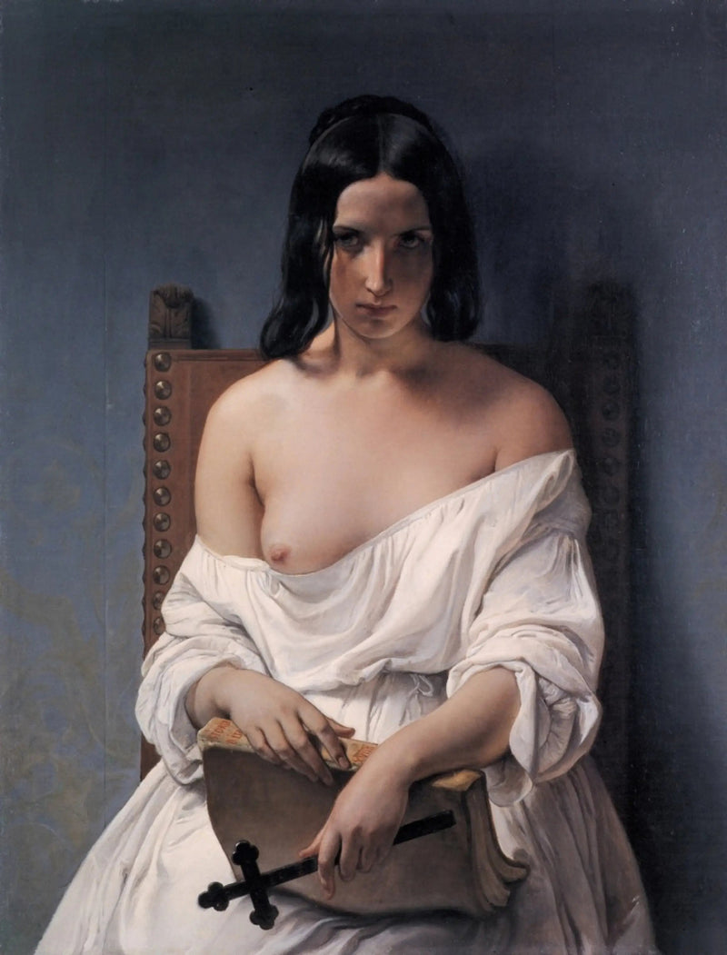 Meditation over Italiens historie - Francesco Hayez