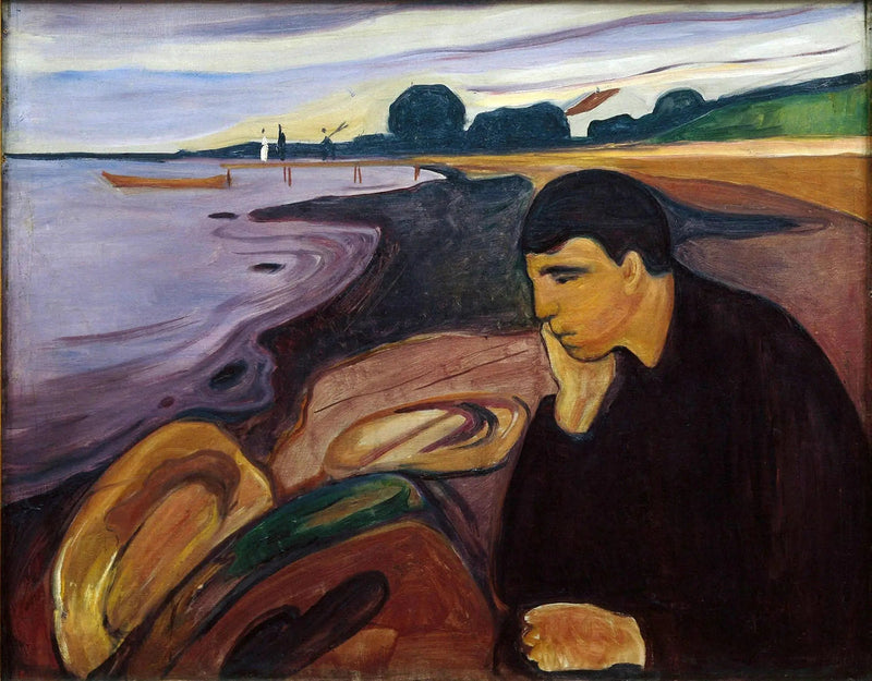 Melankoli - Edvard Munch