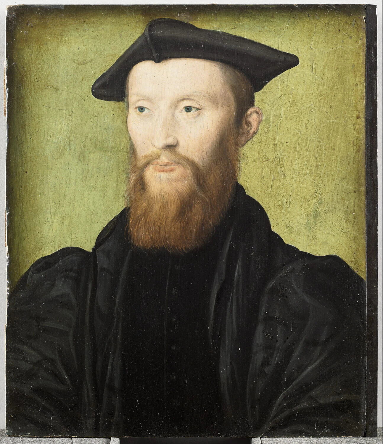 Mellin de Saint-Gelais, abbé de Reclus (1491-1558), poète et musicien, aumônier du Dauphin et bibliothécaire du roi à Fontainebleau - Corneille de Lyon