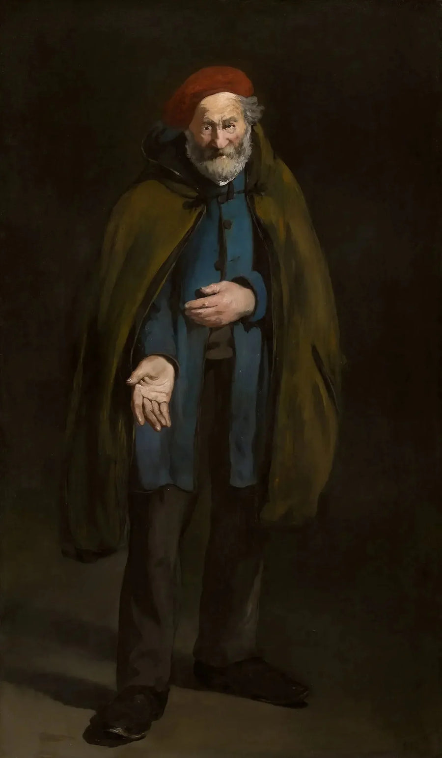 Tigger med en duffle-coat (Filosofer) - Édouard Manet