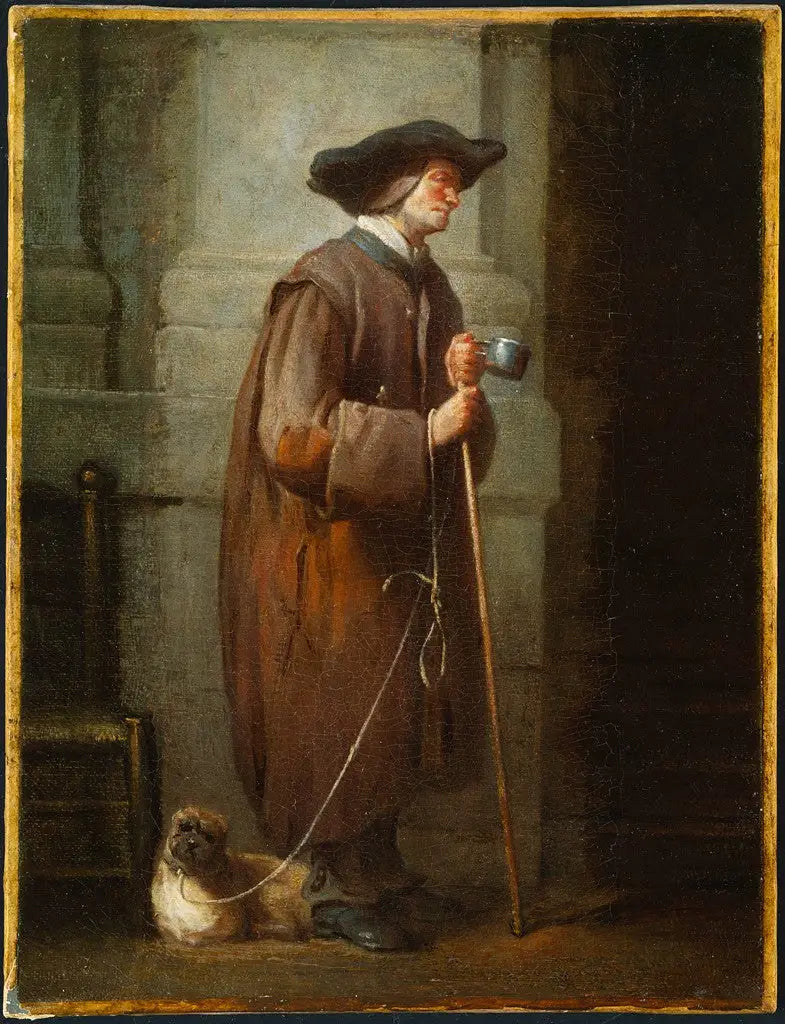 Blind Mendiant - Jean Siméon Chardin