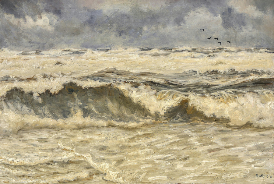 Barsk hav. -Michael Peter Ancher