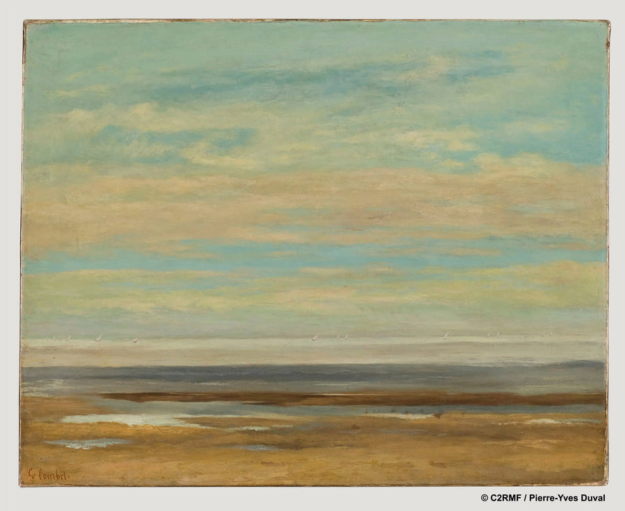 Mere ro i Palavas - Gustave Courbet