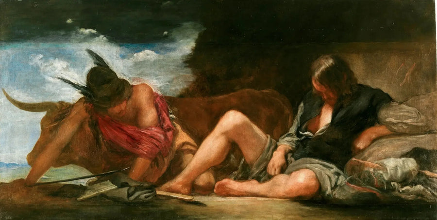 Mercure og Argos - Diego Velázquez