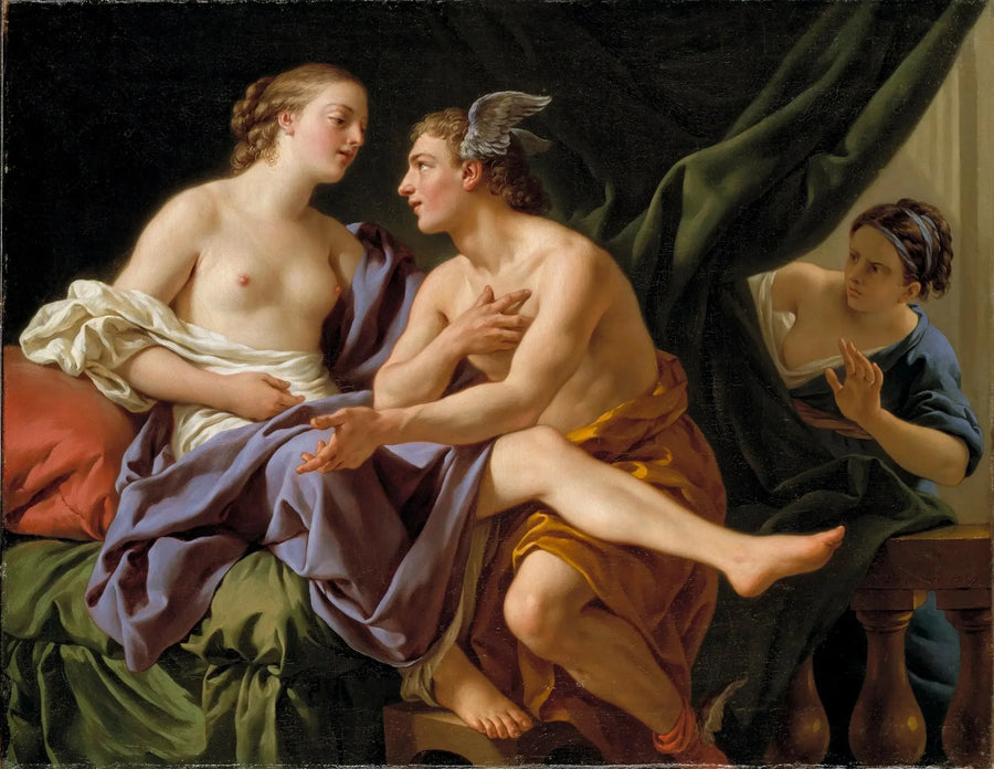 Mercure, Hersé og Aglaure - Louis Jean François Lagrenée