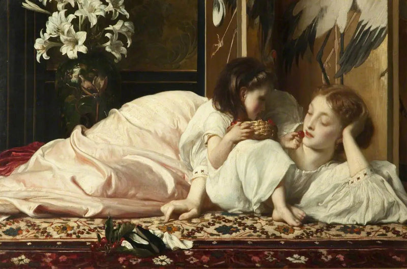 Mor og barn - Frederic Leighton