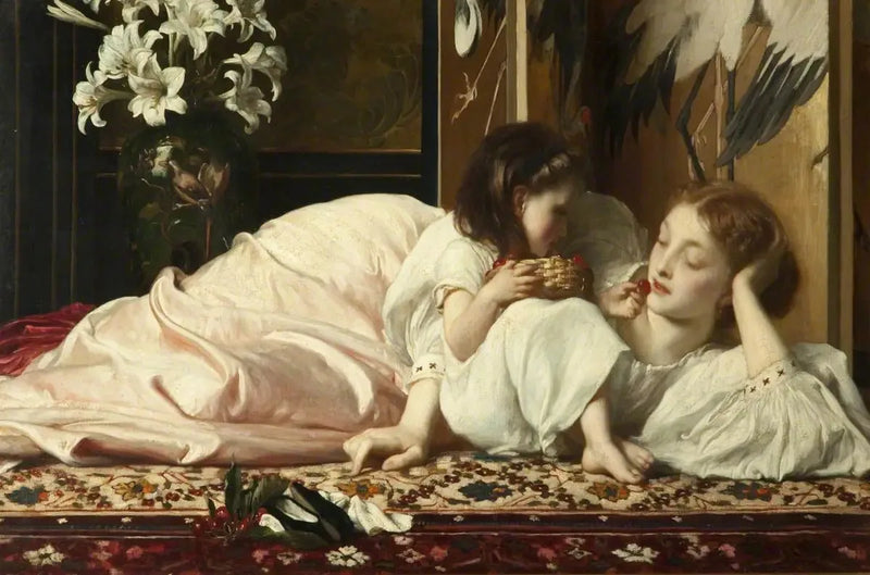 Mor og barn - Frederic Leighton