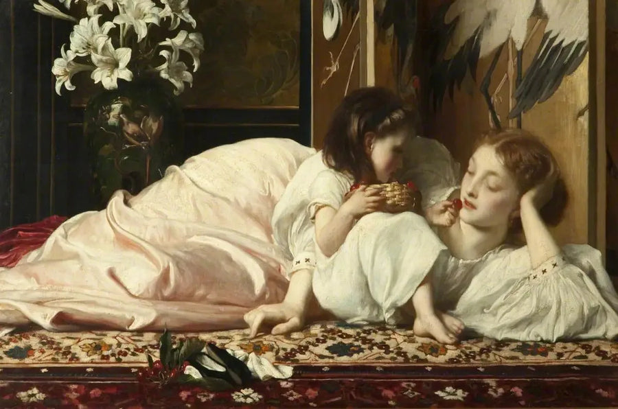 Mor og barn - Frederic Leighton