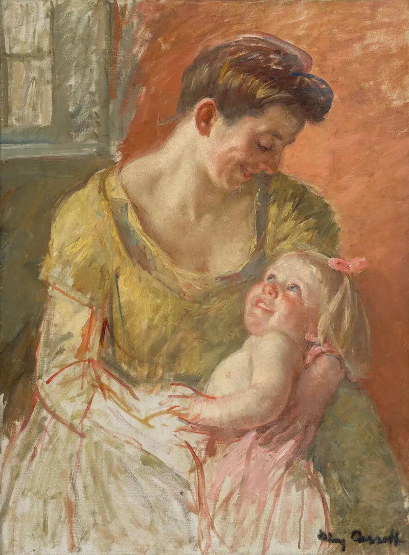 Mor og barn - Mary Cassatt